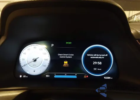 2021 Hyundai Sonata N Line z USA, uszkodzony, nr VIN 5NPEK4JC1MH127610